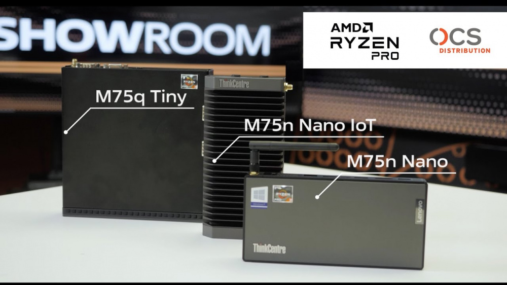 Видеообзор компактных ПК Lenovo на процессорах AMD